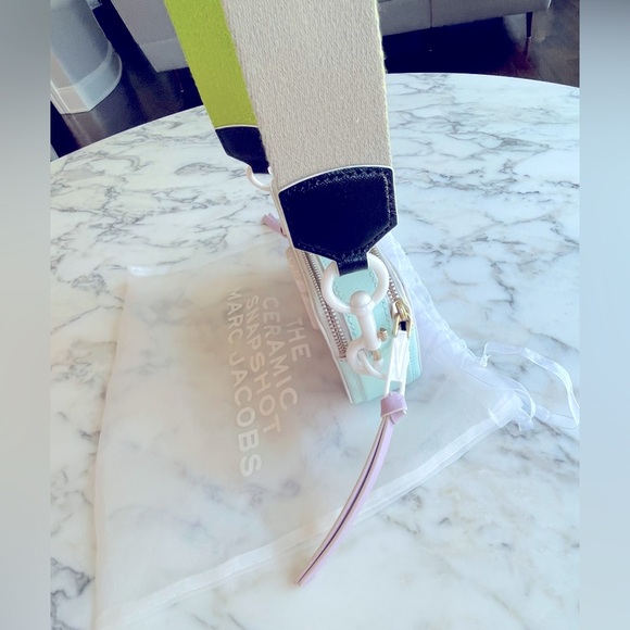 Marc Jacobs Ceramic Snapshot Bag (Light Purple/Multi) - Picture 8 of 15